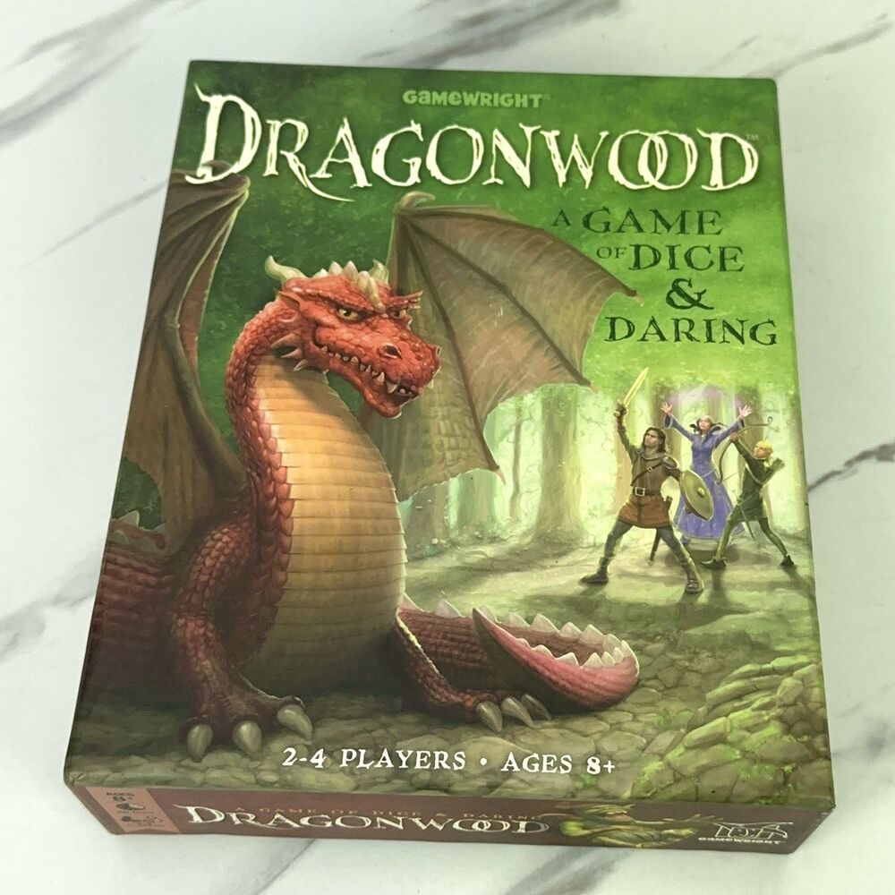 Dragonwood A Game of Dice & Daring Strategy Probability Math Educational Fantasy